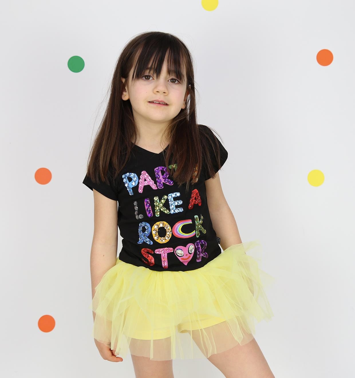 Limoncello Mini Tutu Şort