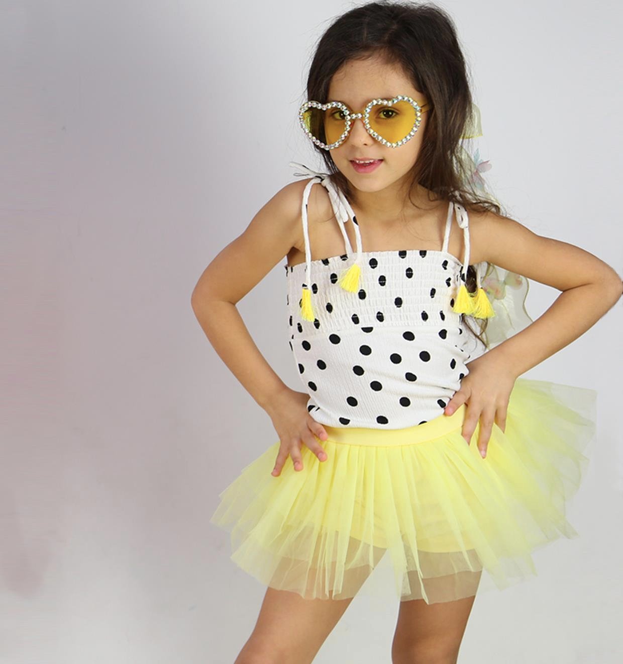 Limoncello Mini Tutu Şort