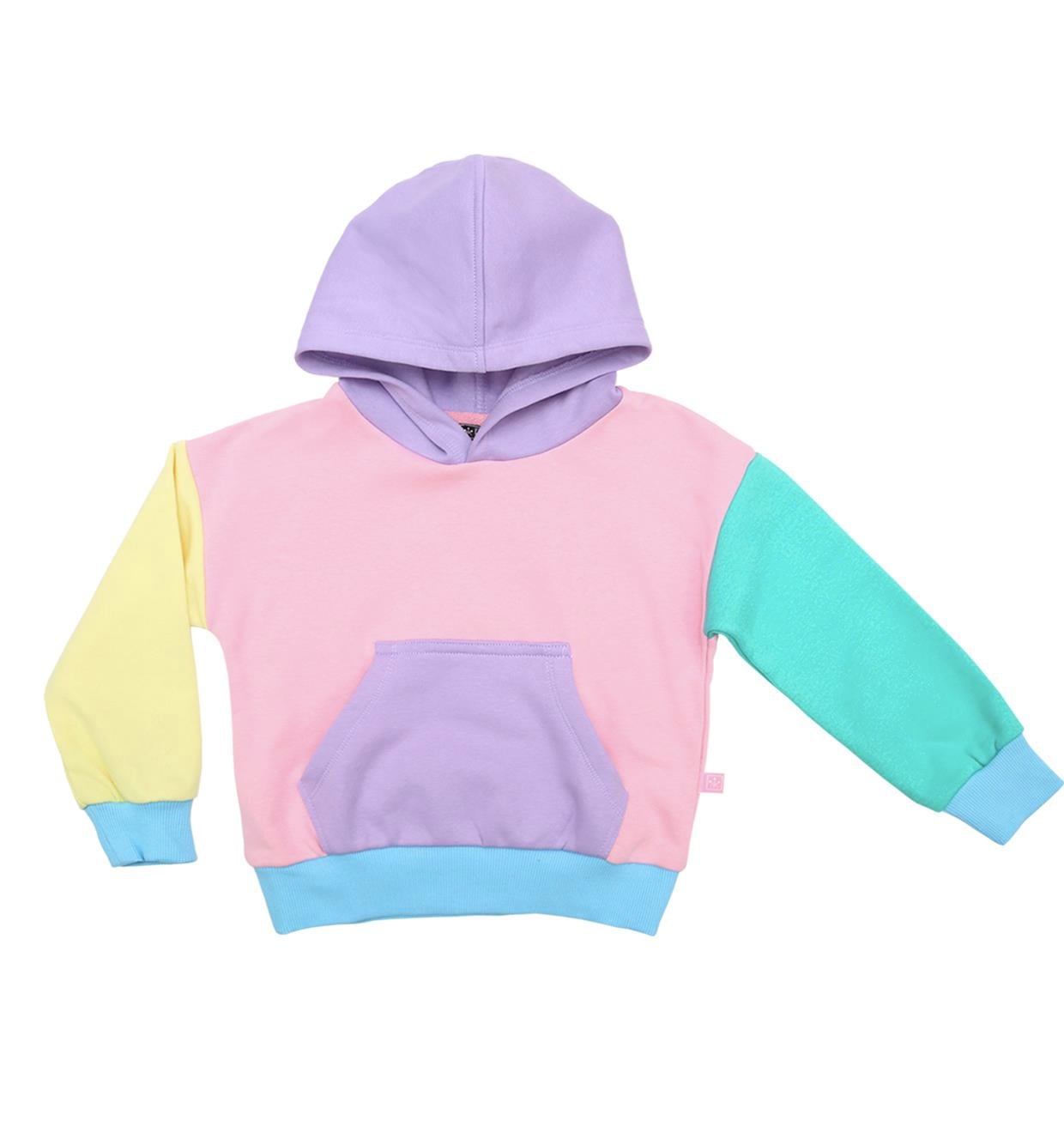 Multicoloured Kapüşonlu Sweatshirt