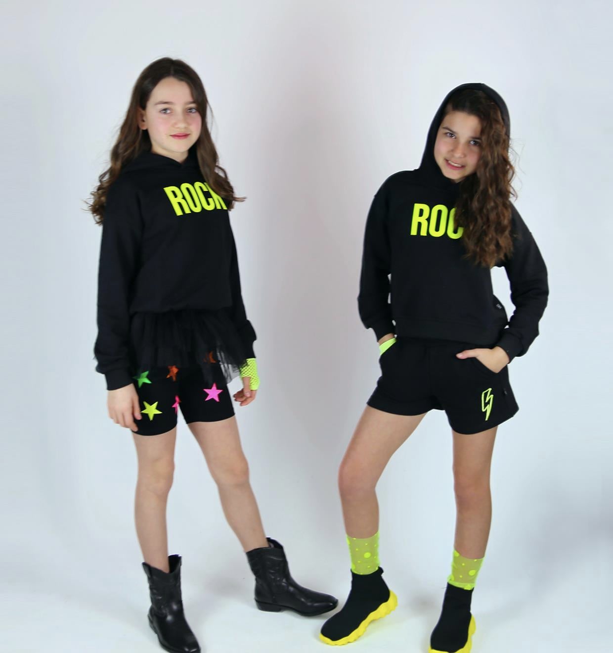Rock Kapüşonlu Sweatshirt