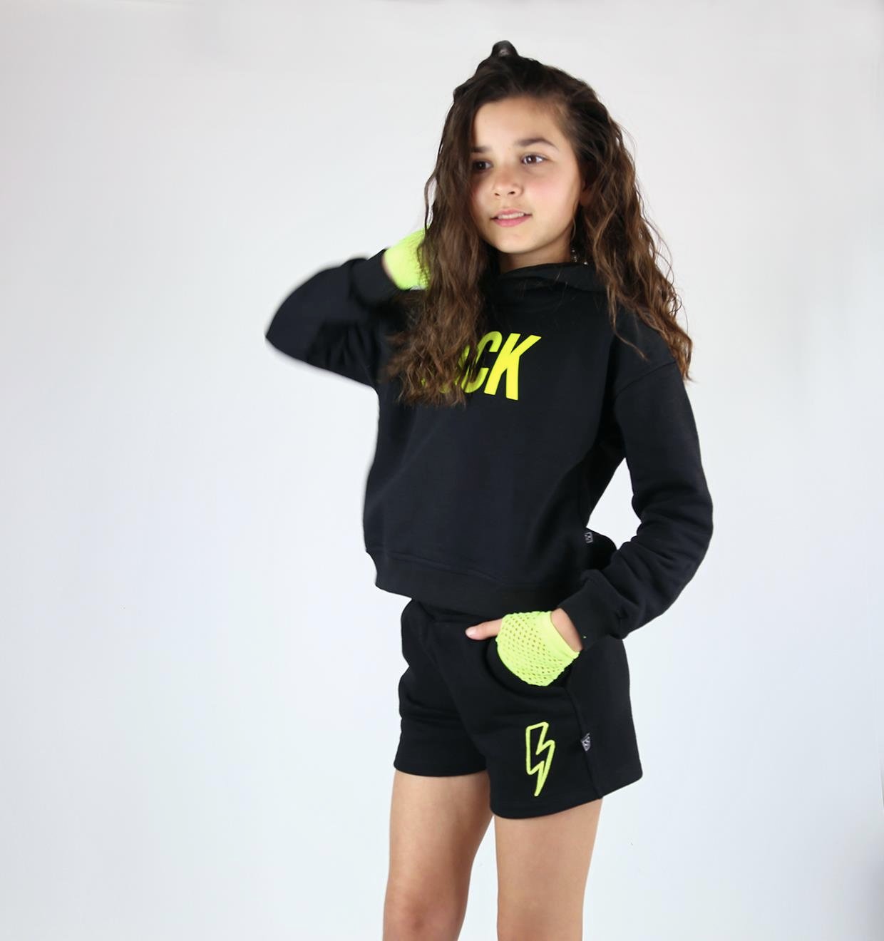 Rock Kapüşonlu Sweatshirt
