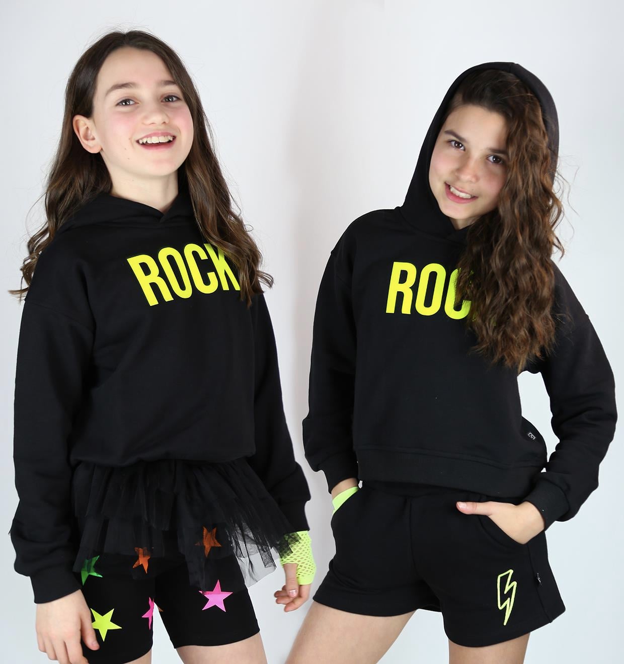 Rock Kapüşonlu Sweatshirt