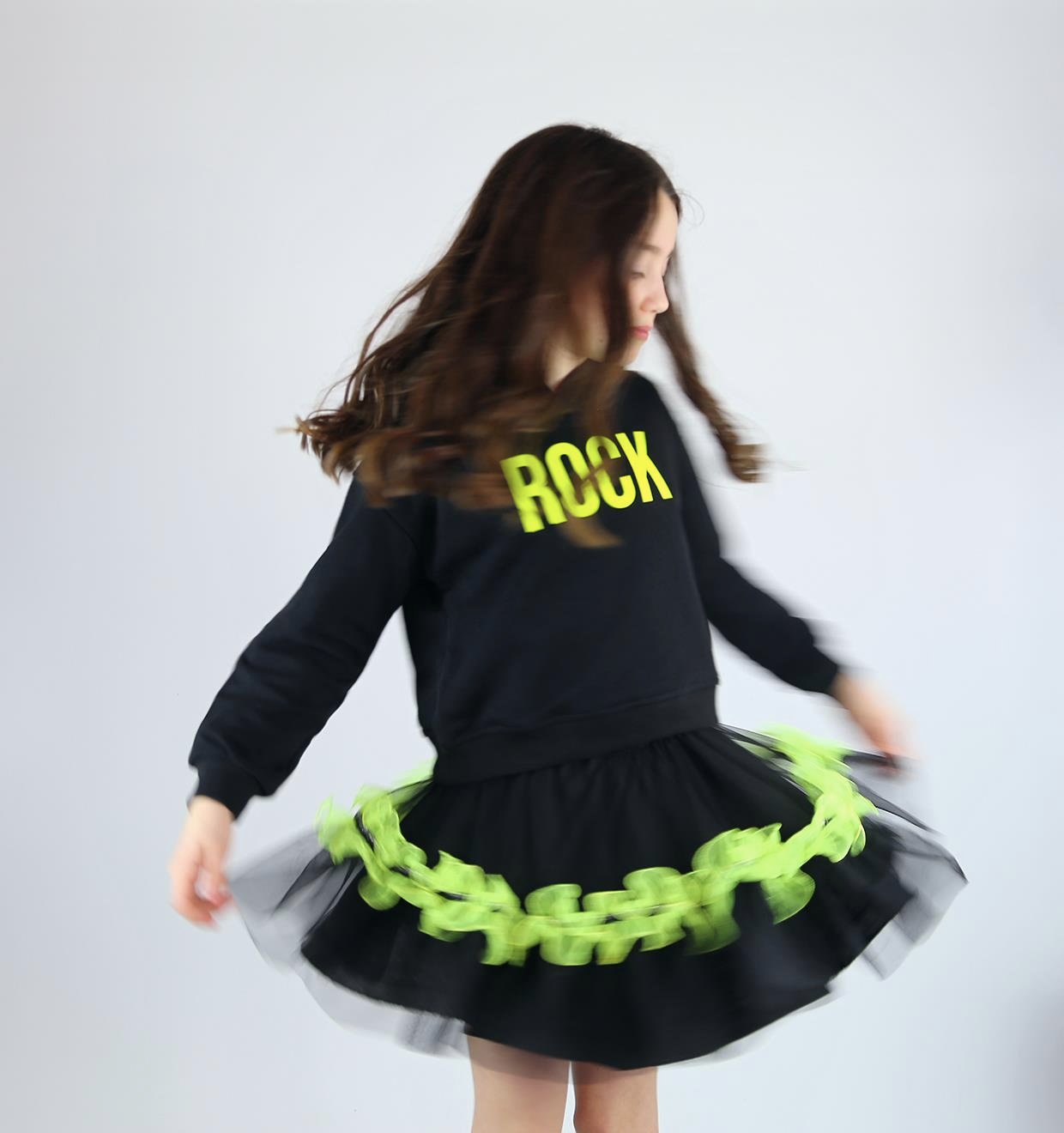 Rock Kapüşonlu Sweatshirt