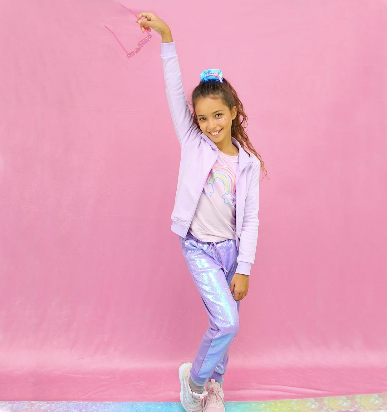 Sparkling Sequins Jogger Pantolon