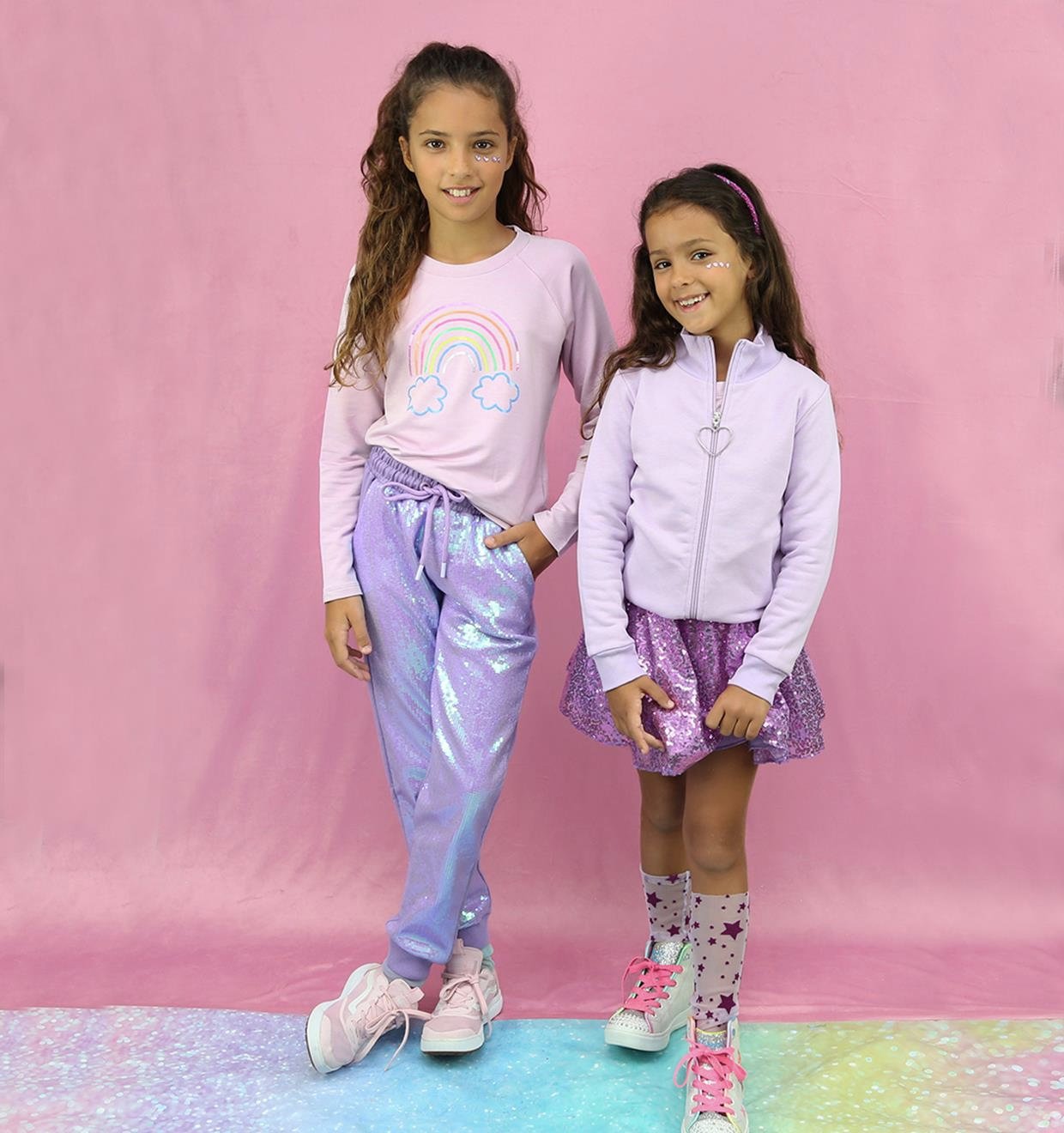 Sparkling Sequins Jogger Pantolon