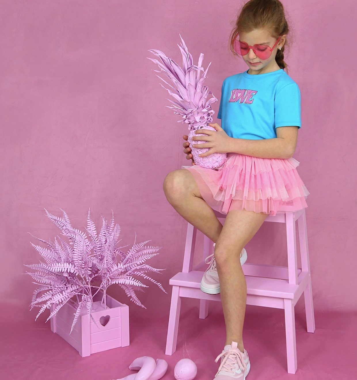 Very Berry Strawberry Mini Tutu Tayt