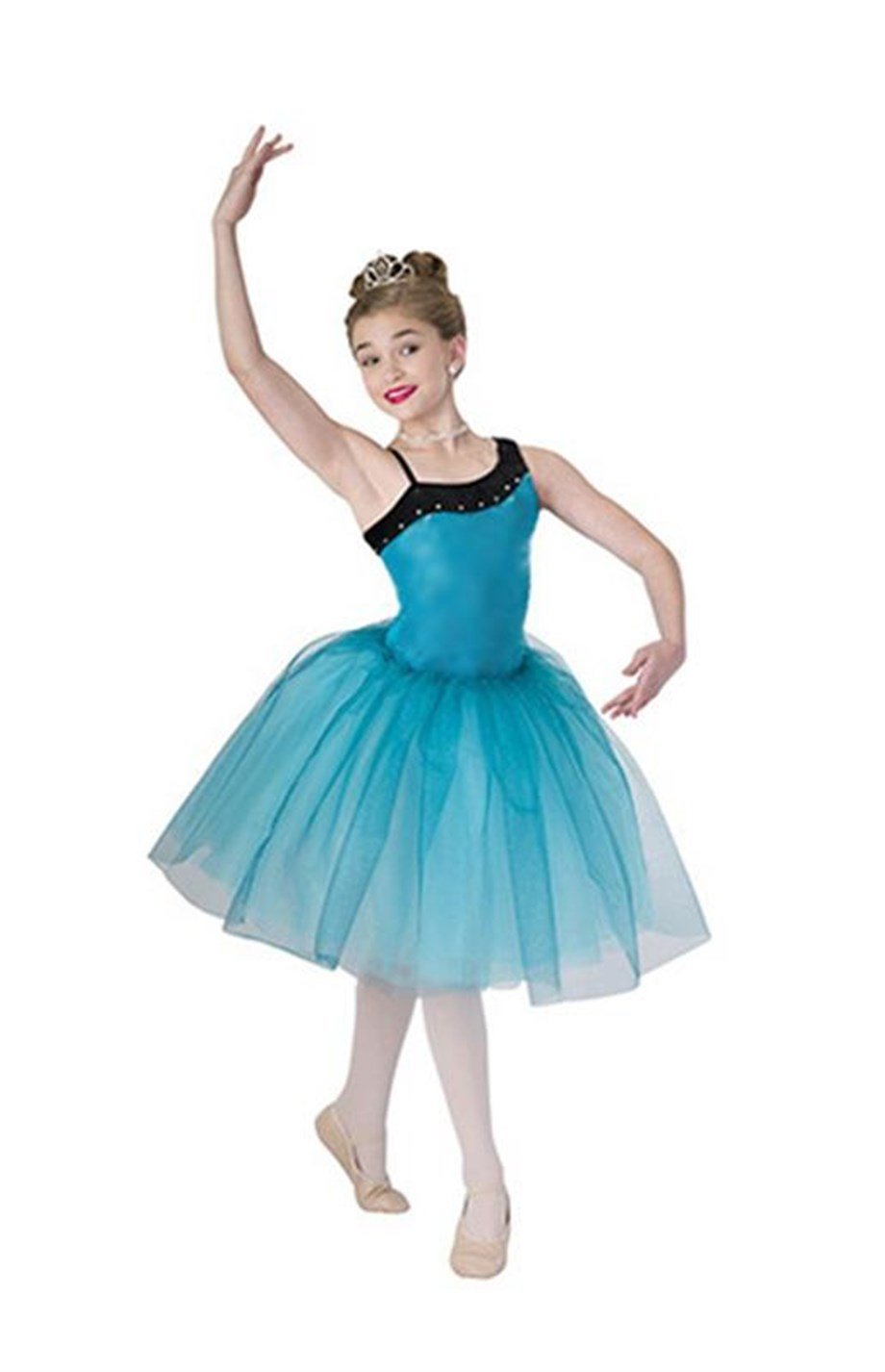 Çapraz Uzun Bale Dans Tütü Kostümü