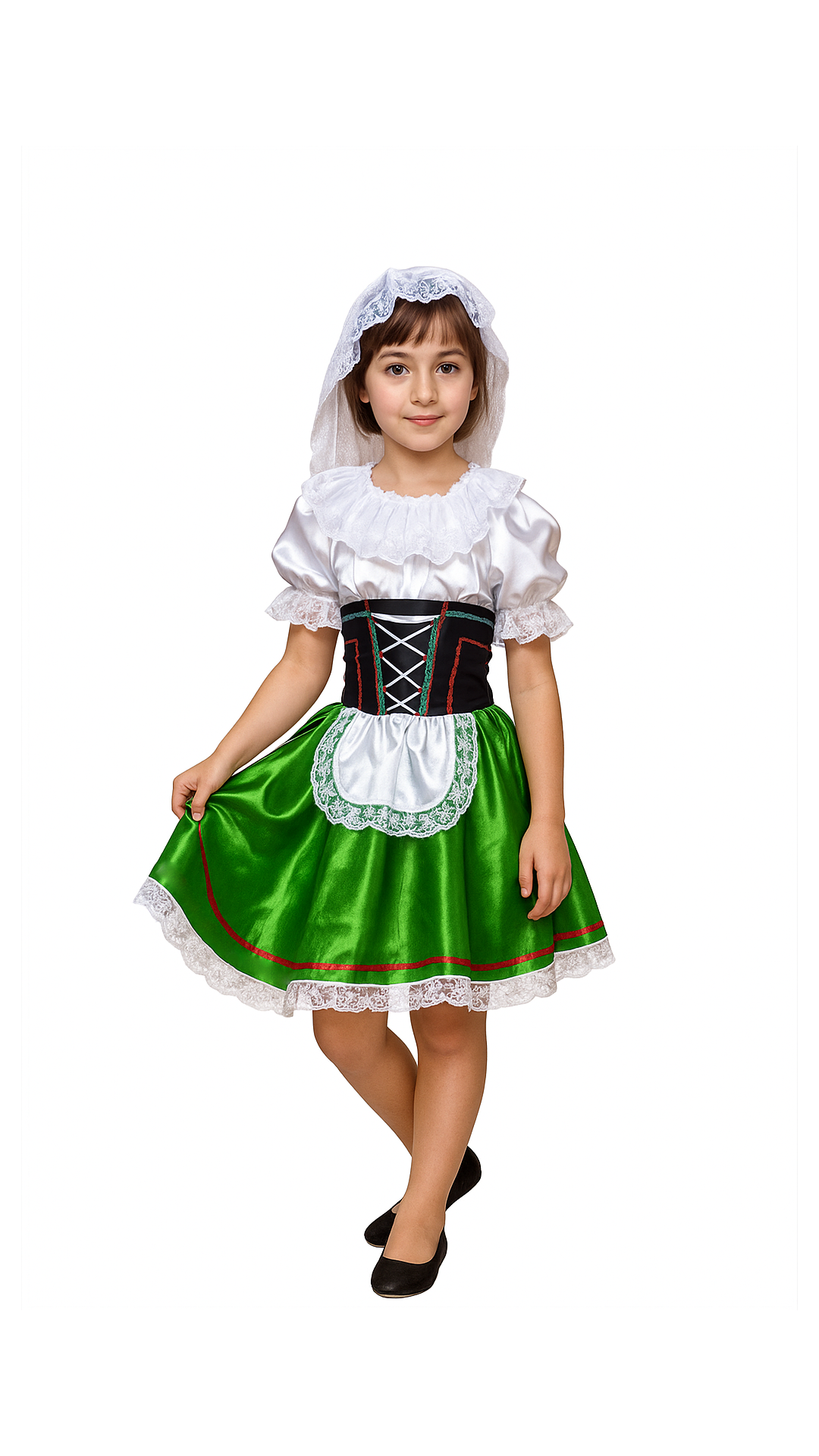 İtalyan Kız Çocuk Kostümü UK-56