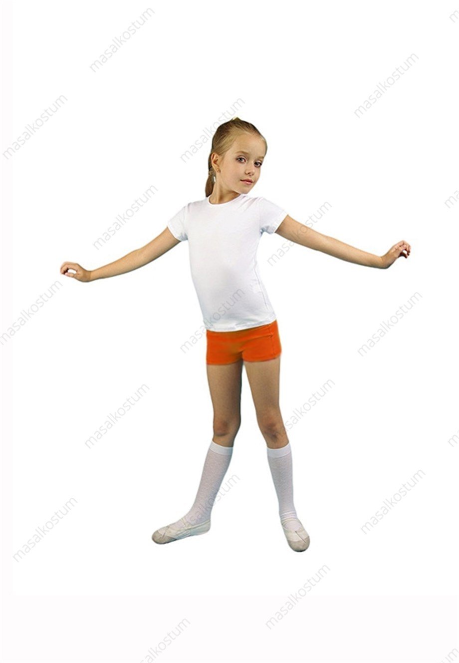 Kısa Tayt renkli Poliamid