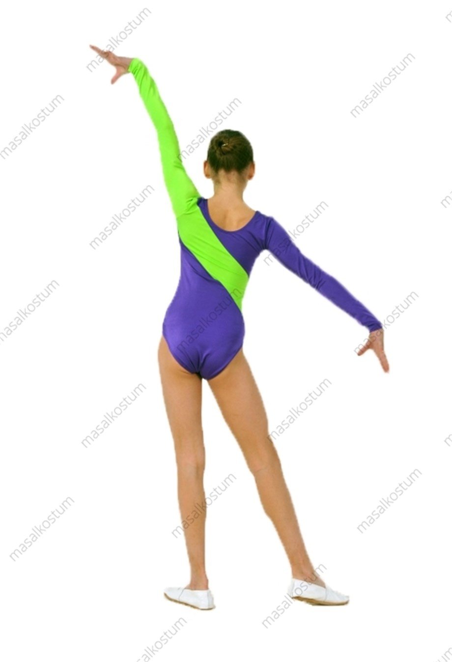 Parçalı Mayo Uzun Kollu