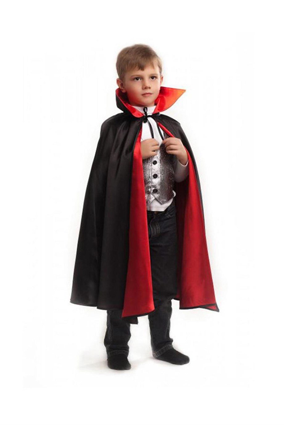 Pelerin Çift Taraflı Yakalı Çocuk Vampir AR-08