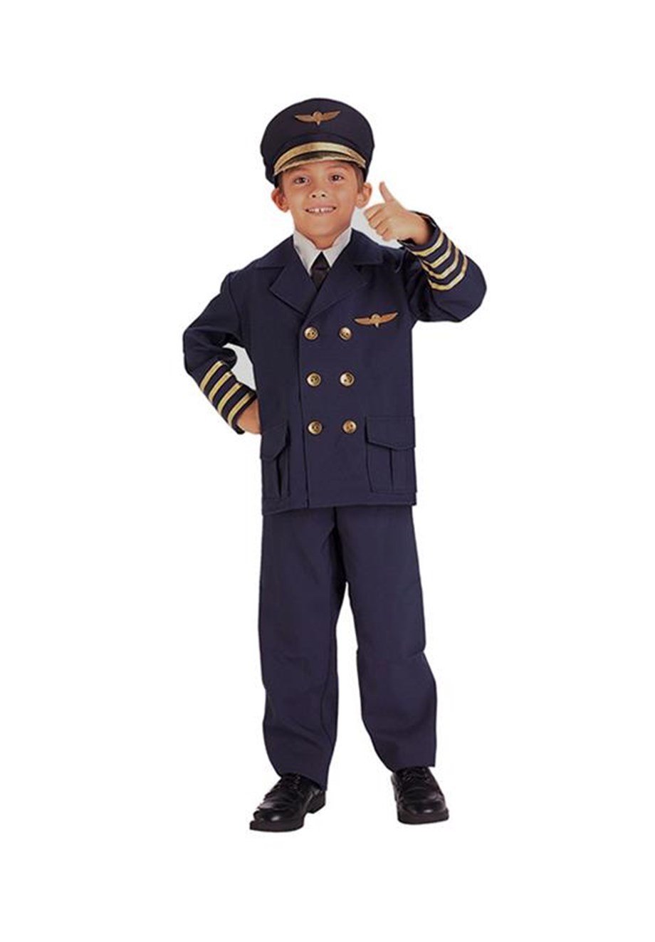 Pilot Çocuk Kostümü MK-03