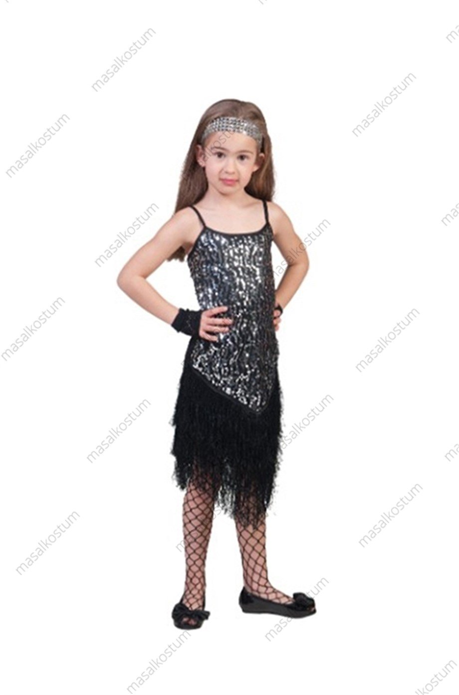 Saçaklı Modern Dans Kostümü