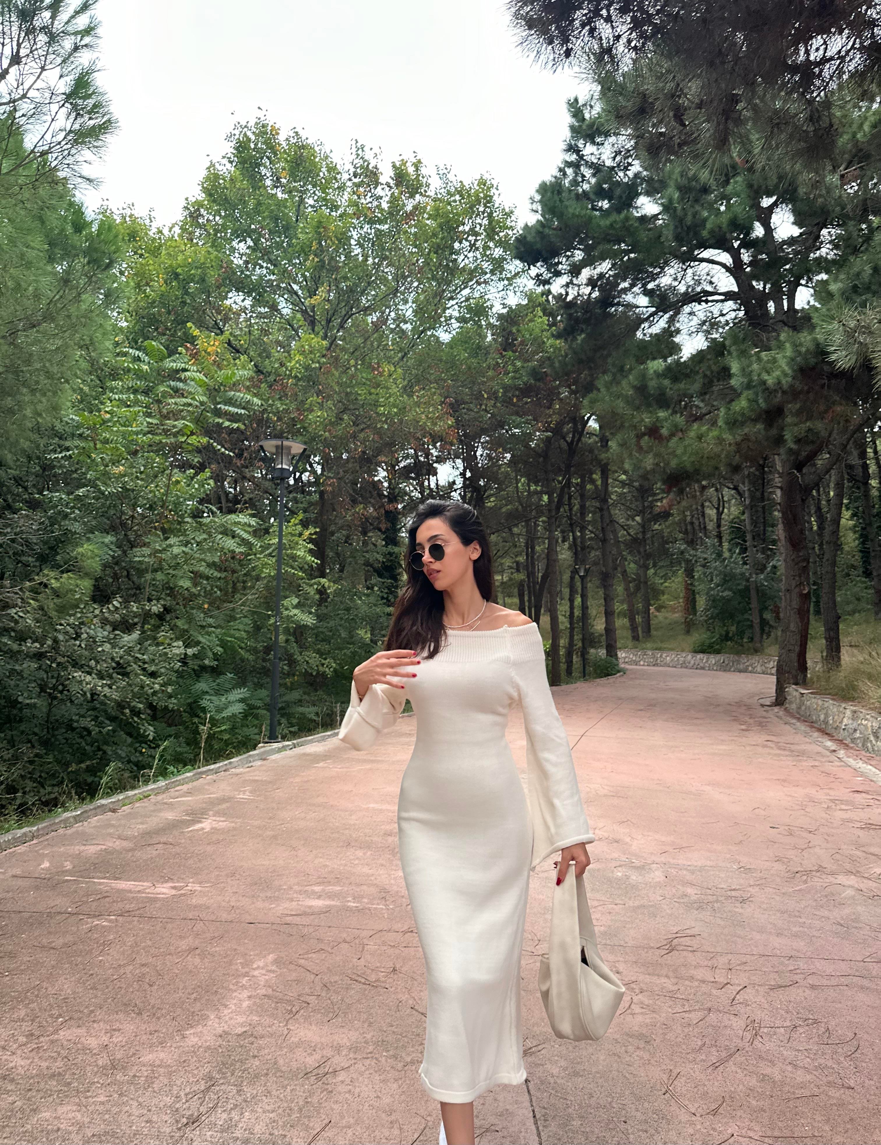 BEYAZ ANGEL ÇİZGİLİ
