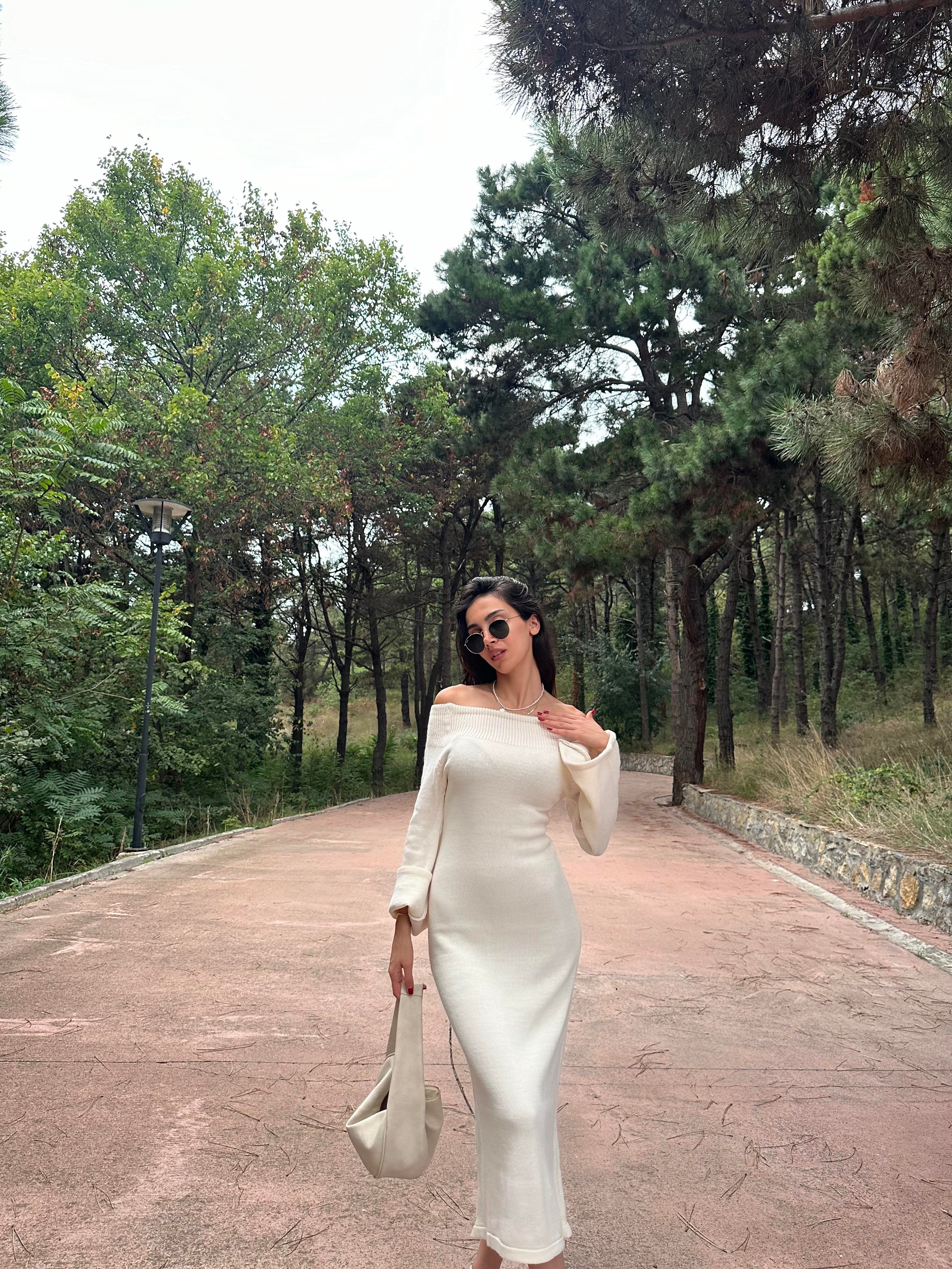 BEYAZ ANGEL ÇİZGİLİ