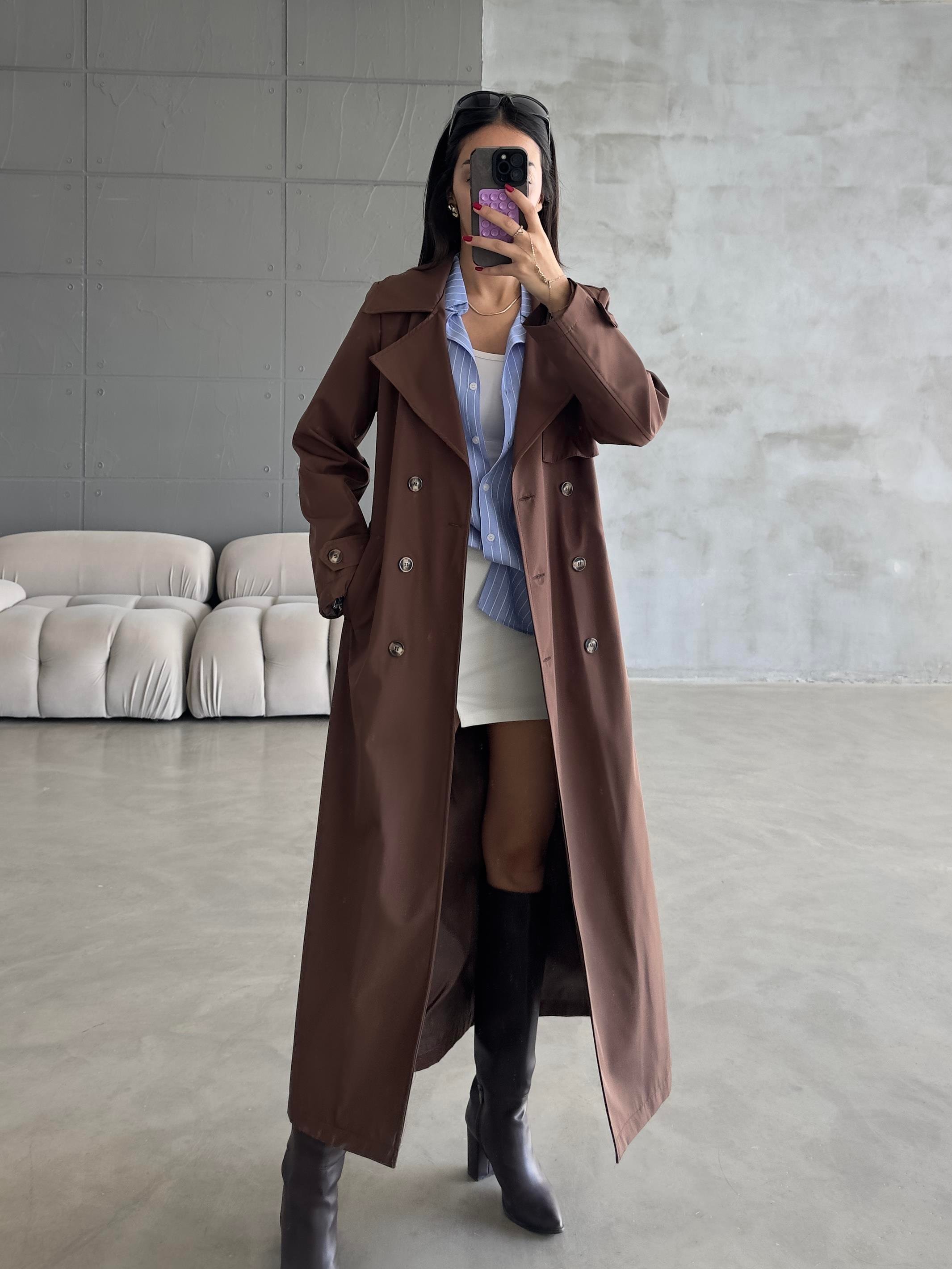 KAHVE PREMIUM MAXİ TRENÇ