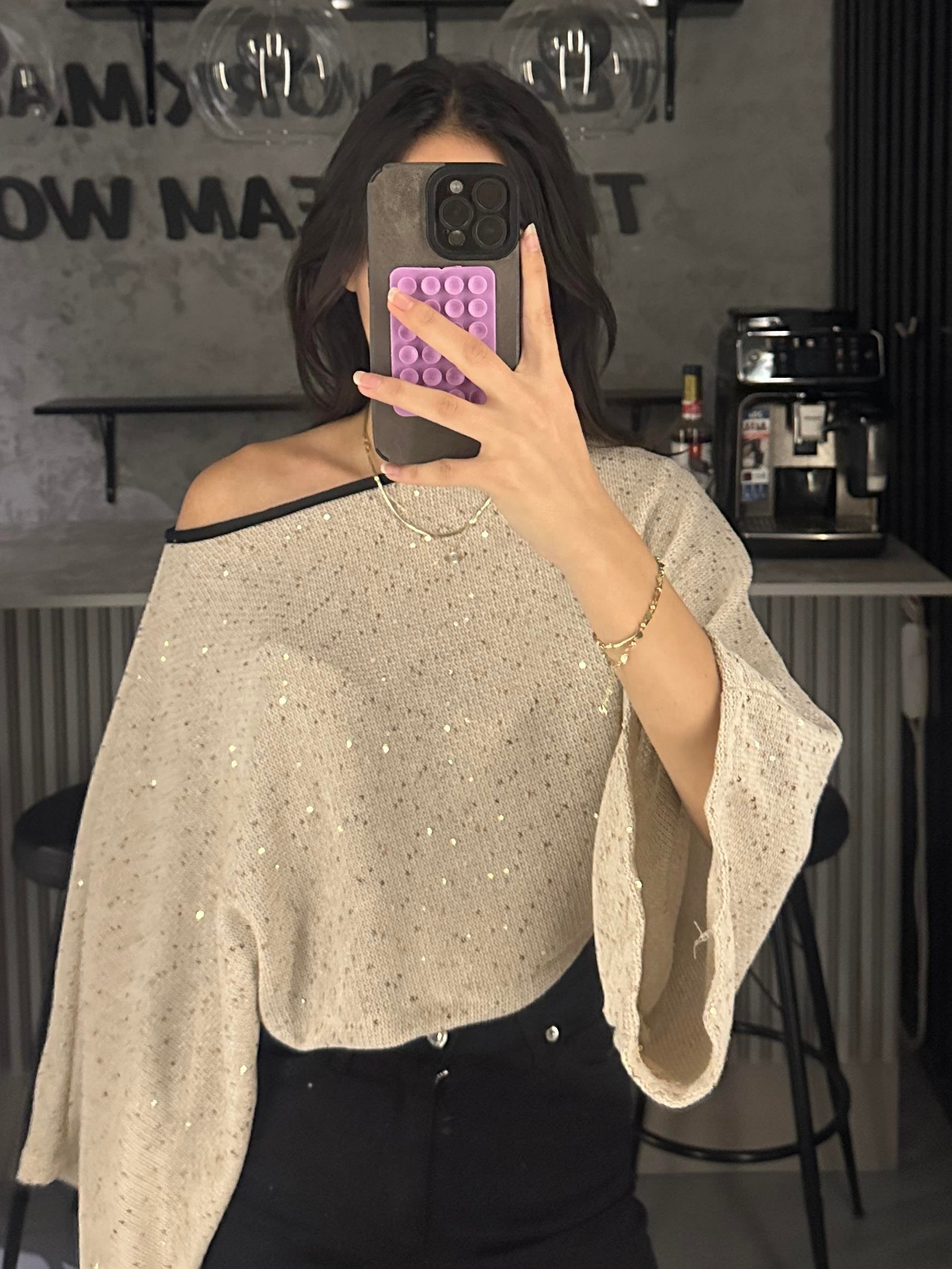 KREM SALAŞ PULLU BODY