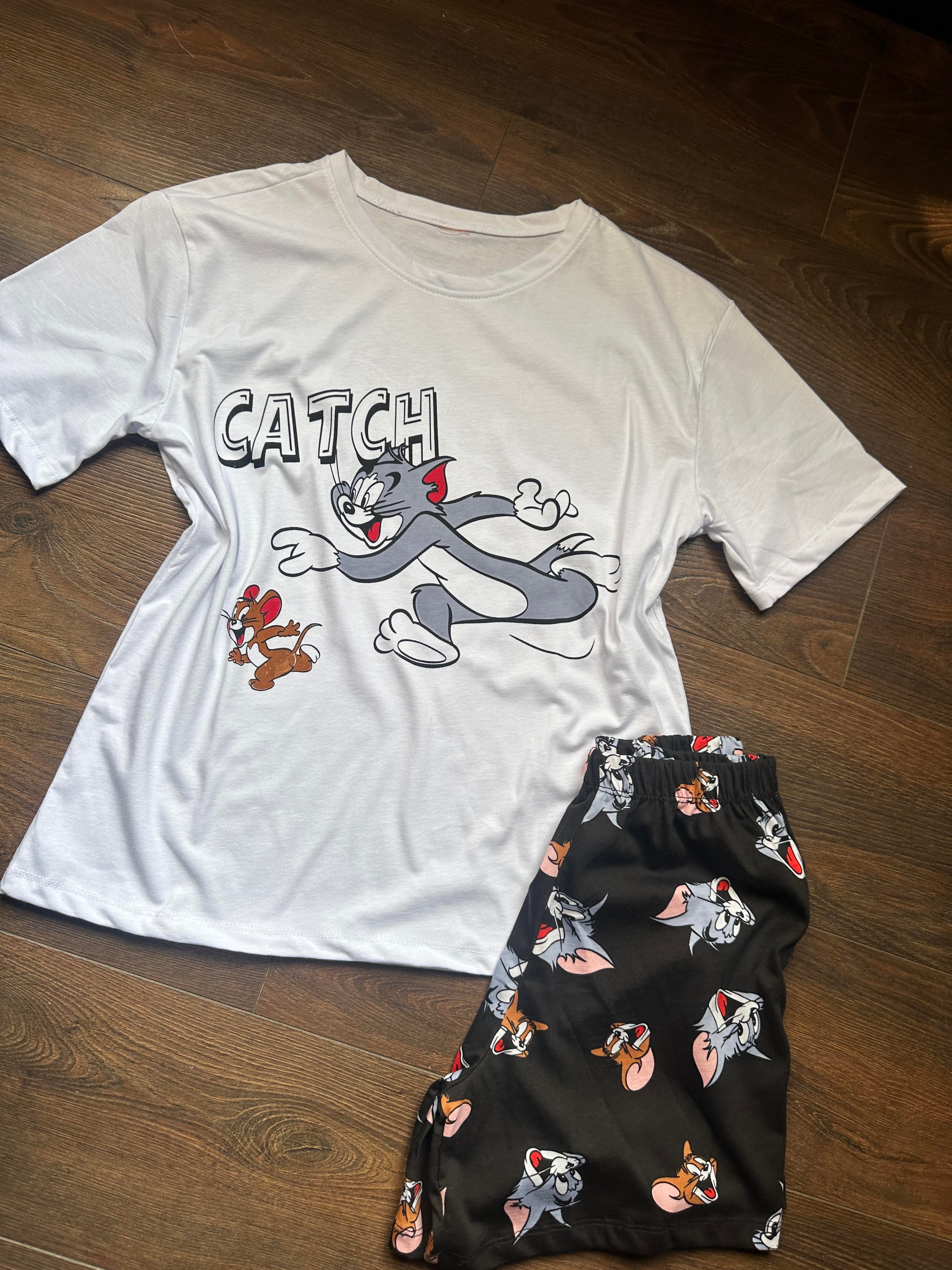 TOM VE JERRY PİJAMA TAKIM