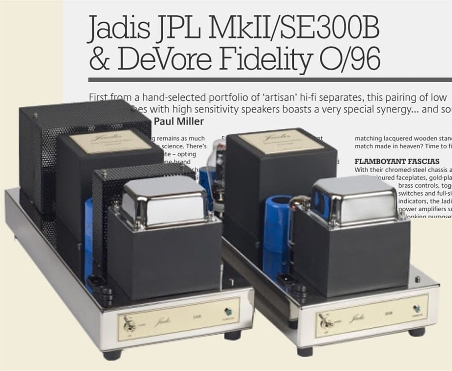 JADIS SE 300 B TUBE POWER AMPLIFIER (ÇİFT)