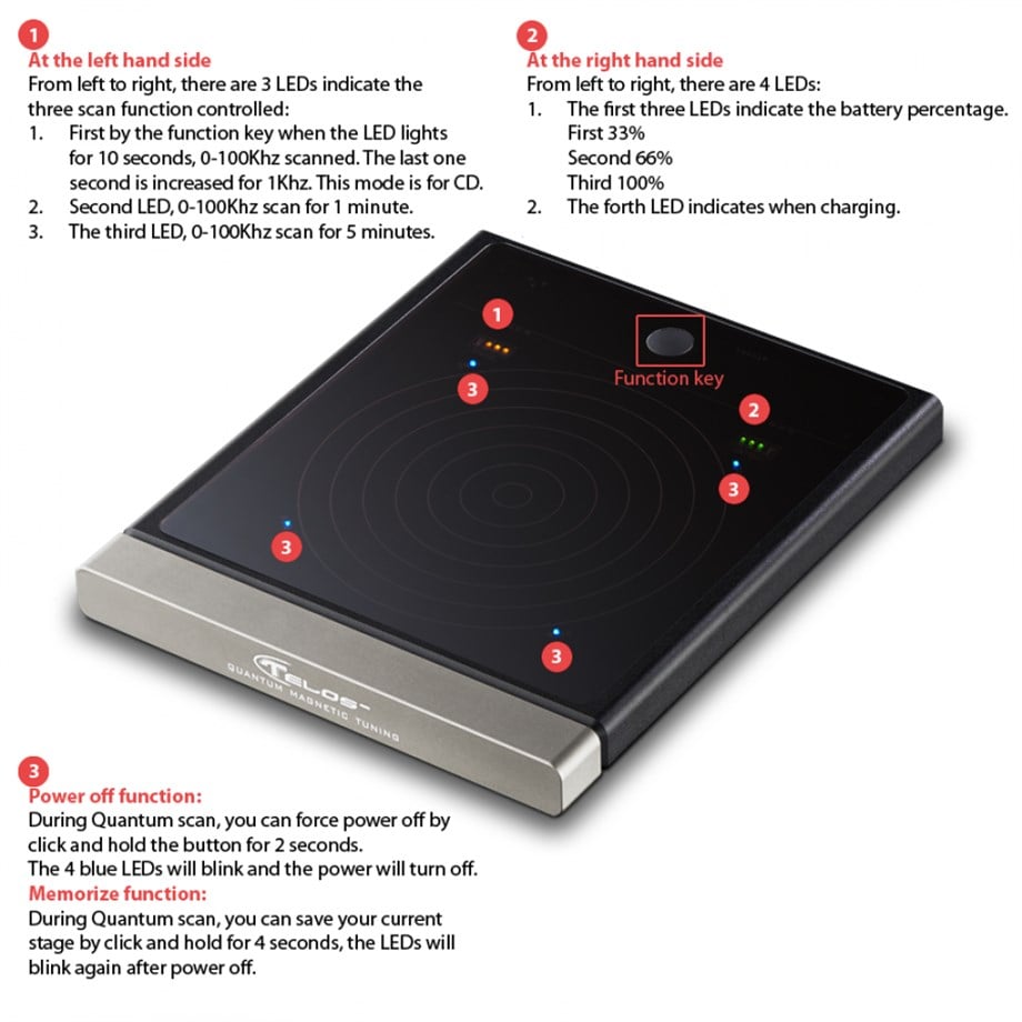 TELOS AUDIO DESIGN QUANTUM MAGNETIC TUNING DEMAGNETİZER