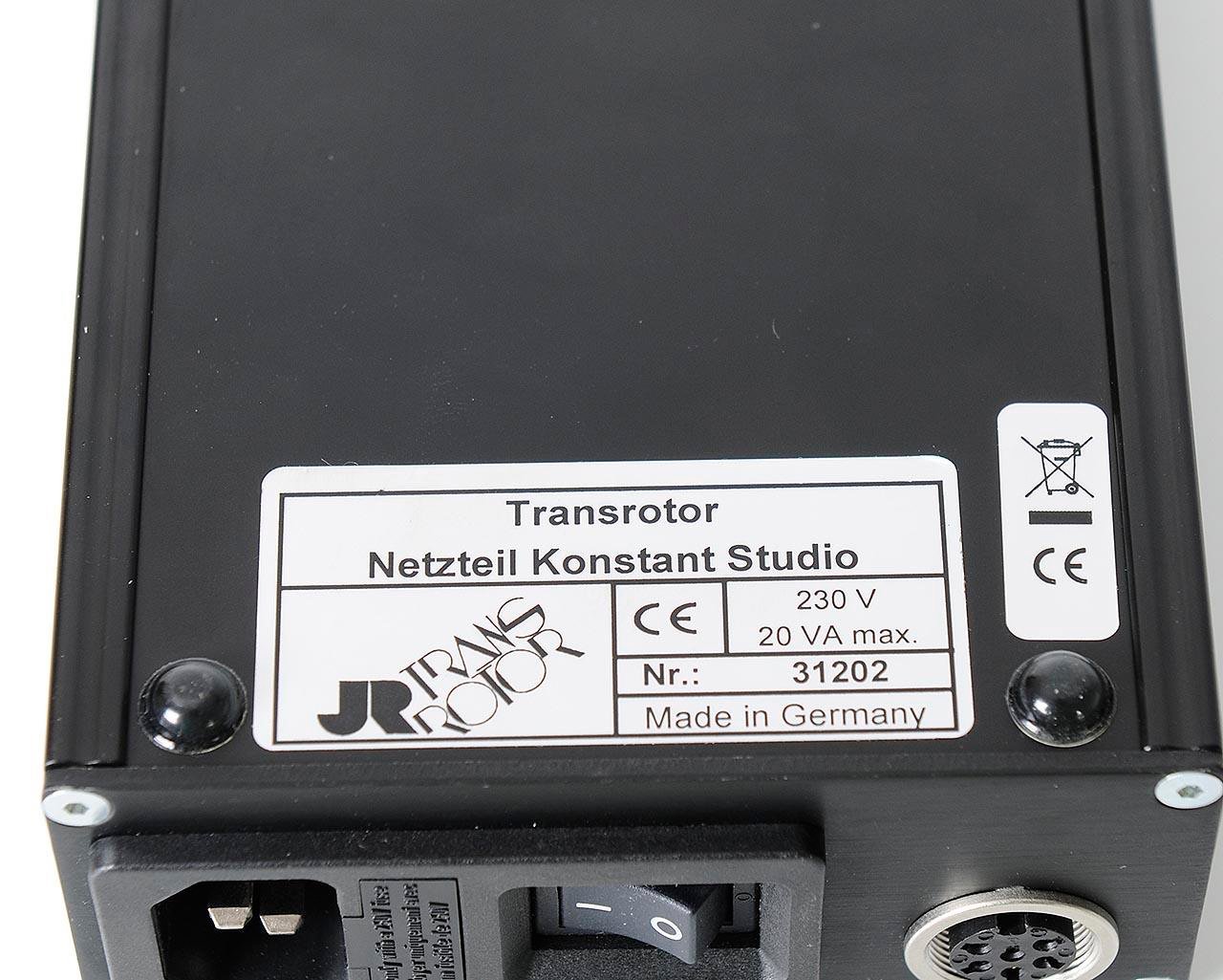 Transrotor  KONSTANT STUDIO Pikap Power Supply 