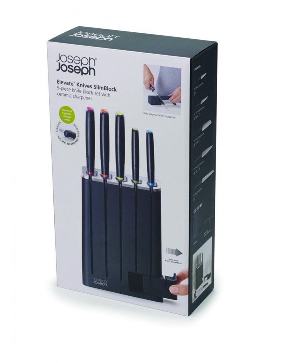 Joseph Joseph 10537 Elevate 5 Parçalı Slimblock Bıçak Seti - Çok Renkli