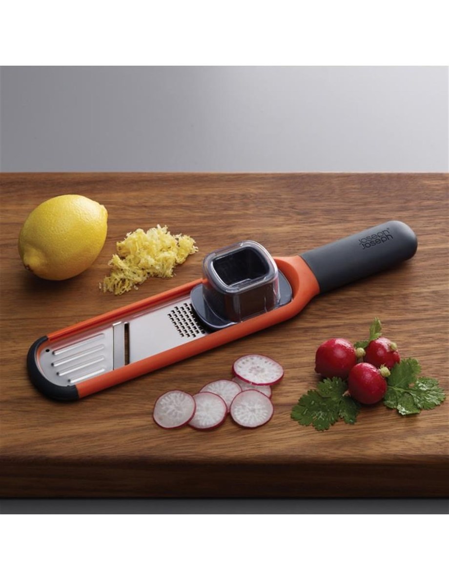 Joseph Joseph 20048 Handi Grade 2' Si 1 Arada Rende Ve Dilimleyici - Turuncu