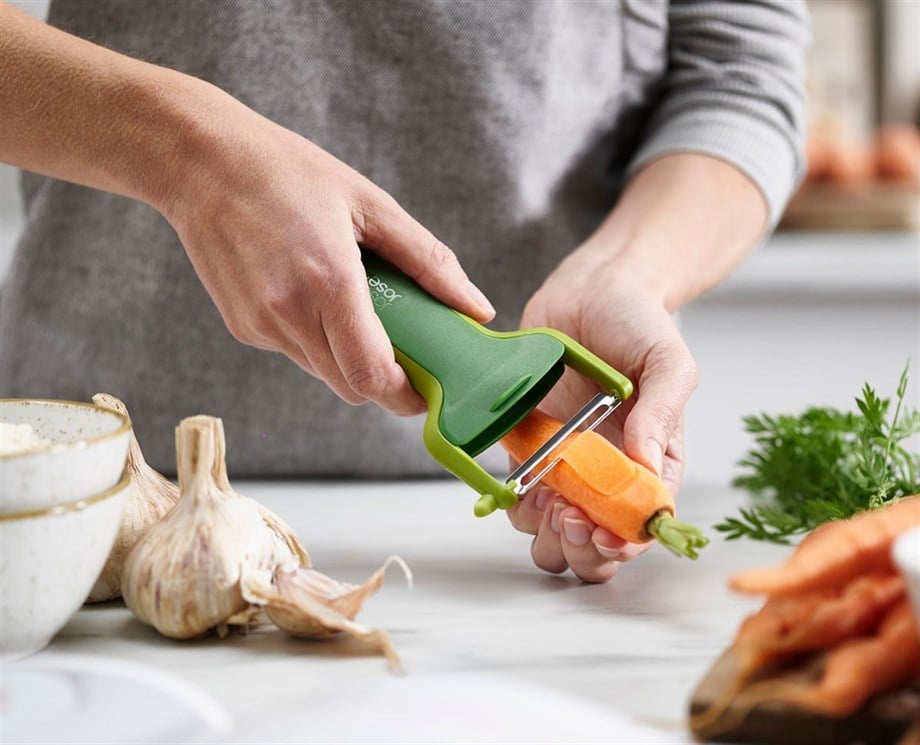 Joseph Joseph 20167 Safestore Koruma Destekli Soyucu - Yeşil