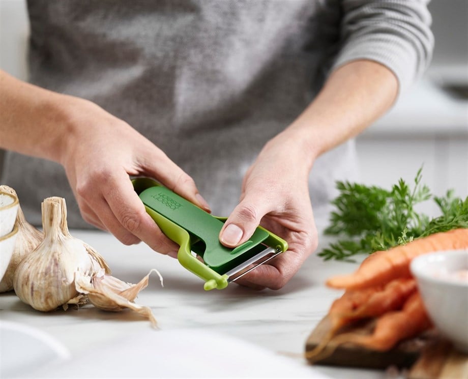 Joseph Joseph 20167 Safestore Koruma Destekli Soyucu - Yeşil