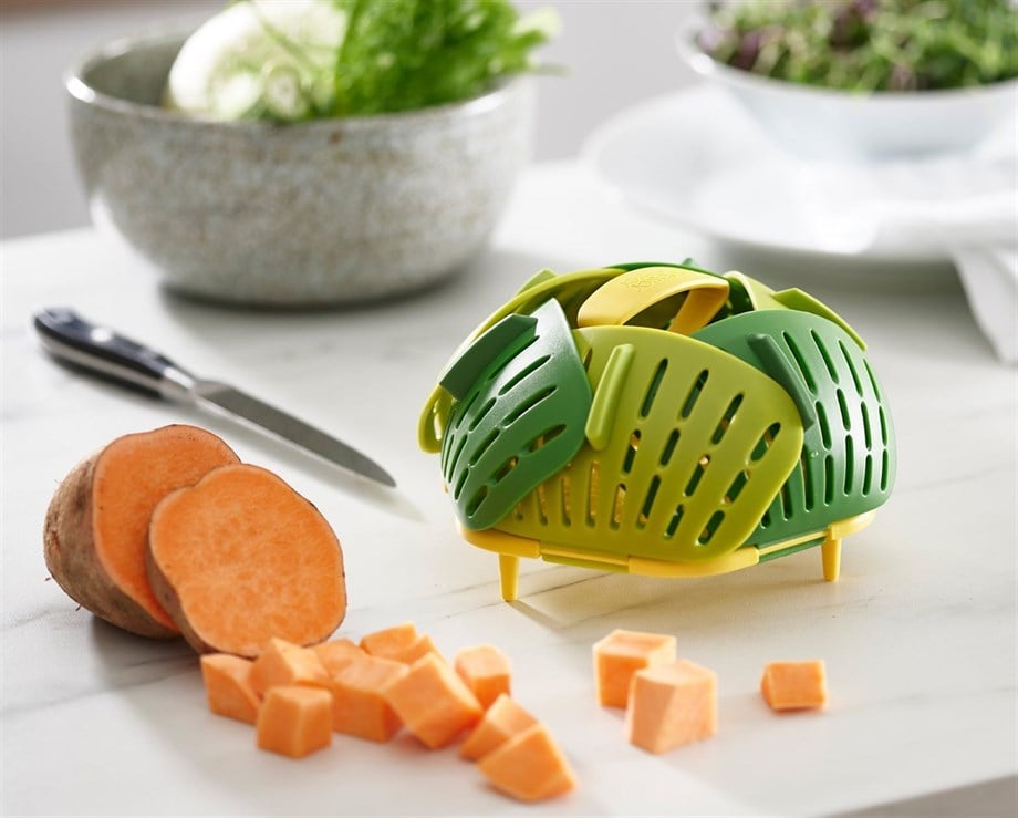 Joseph Joseph 45030 Bloom Katlanır Burahda Pişirme Sepeti - Yeşil