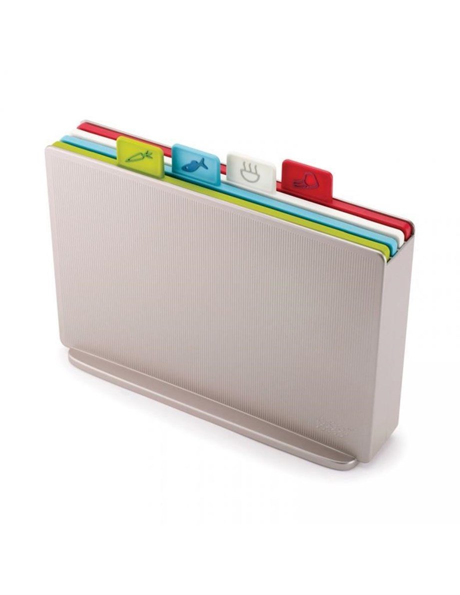 Joseph Joseph 60131 Index Orta Boy Kesme Tahtası Seti – Gümüş