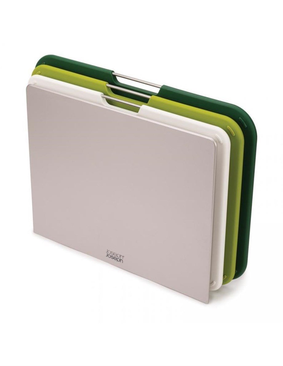 Joseph Joseph 60164 Büyük Boy Üçlü Kesme Tahtası Seti – Yeşil