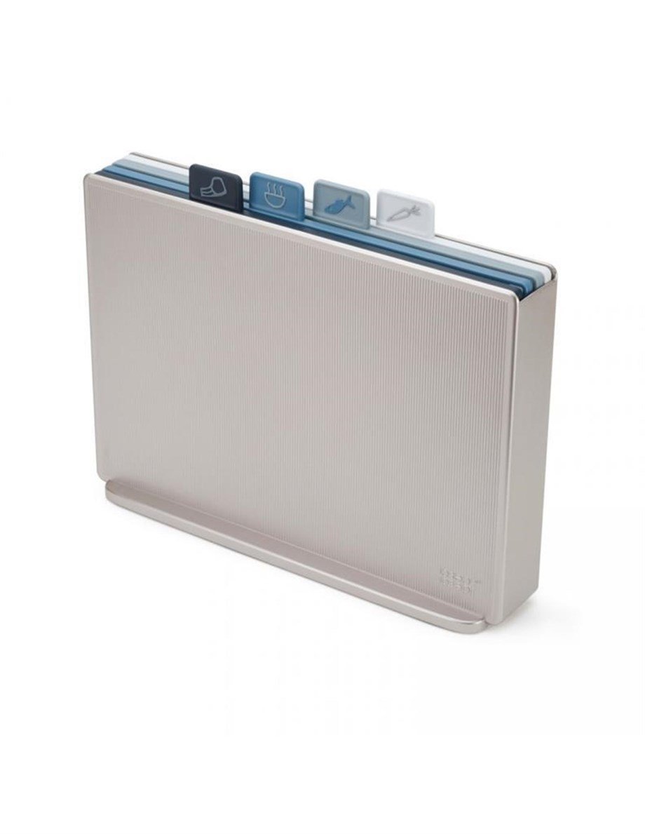 Joseph Joseph 60168 Editions Collection Index Kesme Tahtası Seti – Gümüş