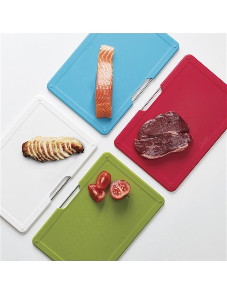 Joseph Joseph 60185 Folio Büyük Kesme Tahtası Seti – Gümüş