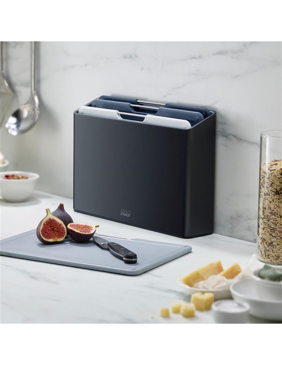 Joseph Joseph 60186 Folio Orta Boy Kesme Tahtası Seti – Grafit