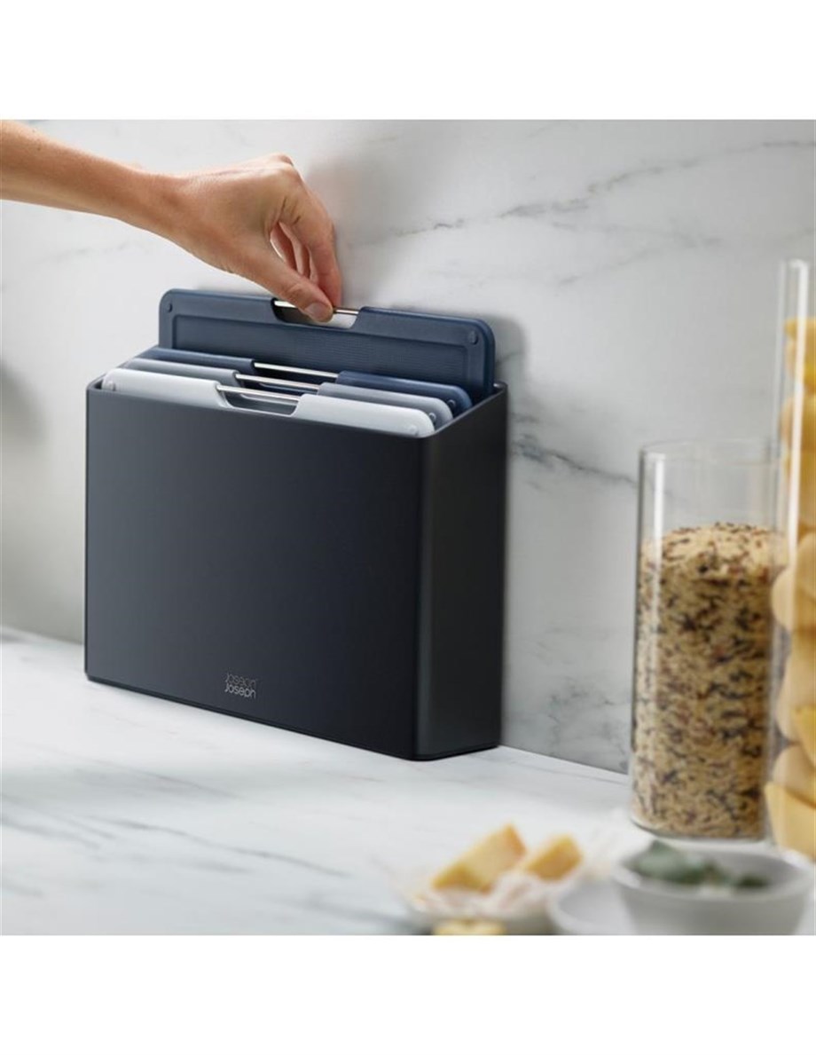 Joseph Joseph 60186 Folio Orta Boy Kesme Tahtası Seti – Grafit