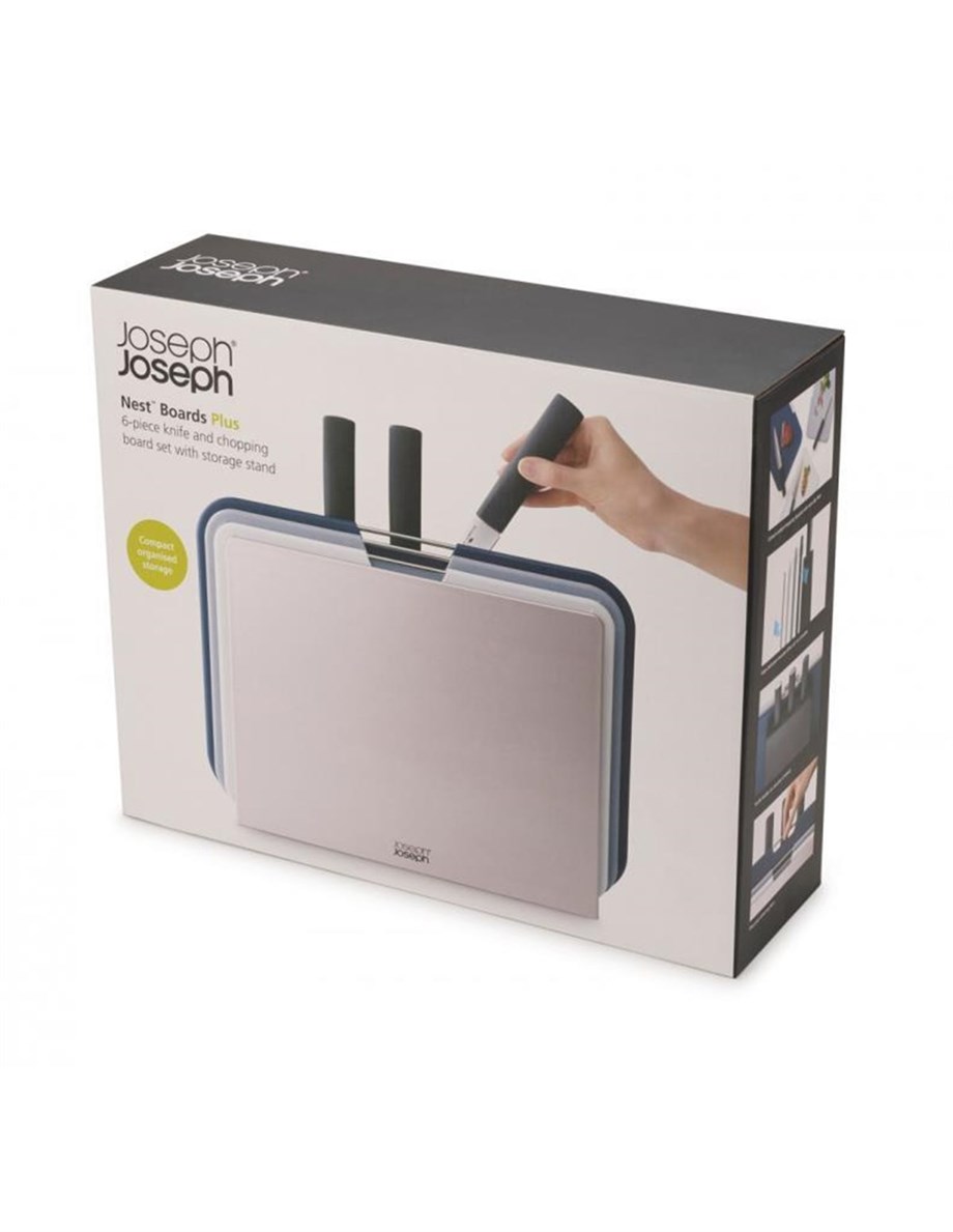 Joseph Joseph 60194 6 Parçalı Kesme Tahtası Ve Bıçak Seti