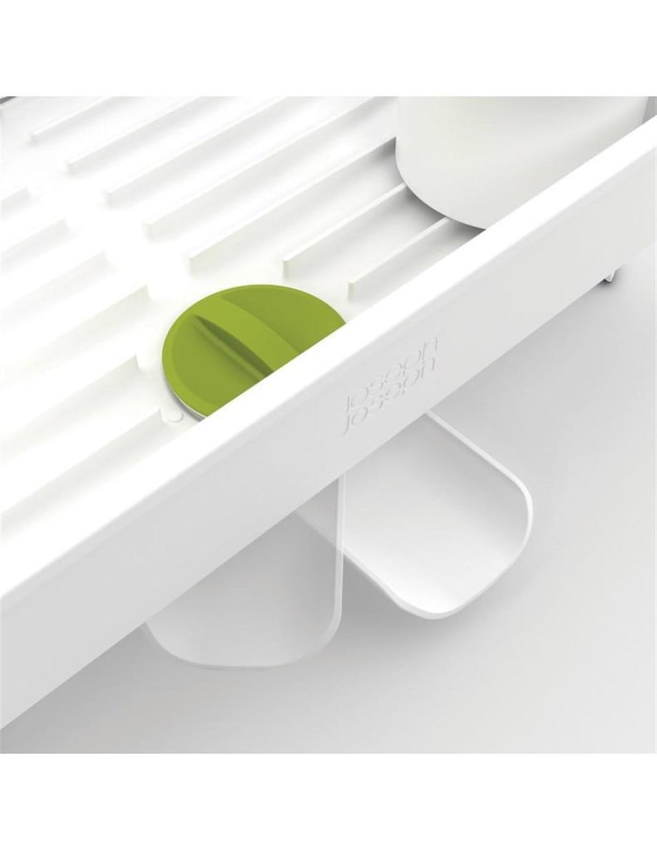 Joseph Joseph 85071 Extend Steel Genişletilebilir Bulaşıklık – Beyaz/Yeşil