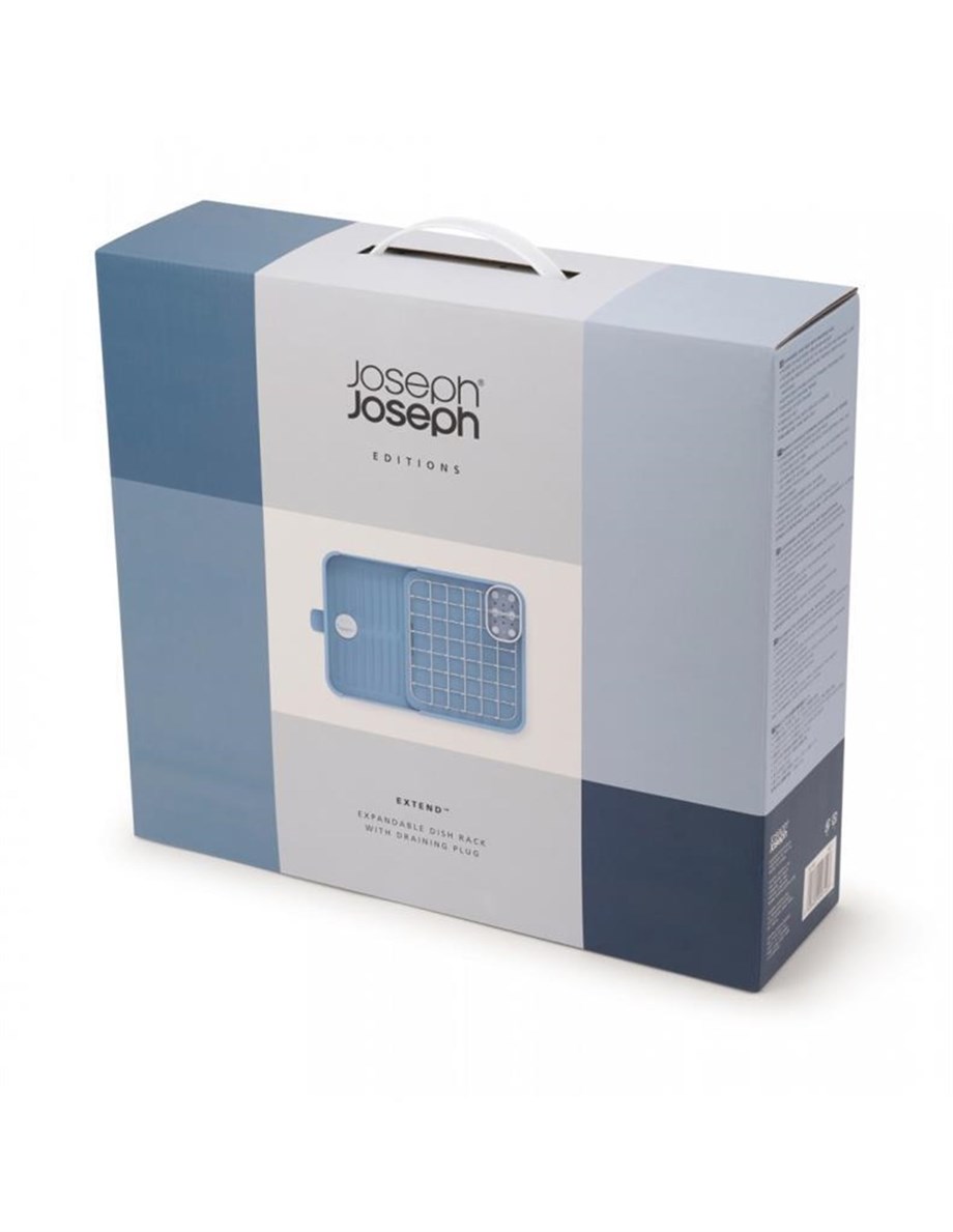 Joseph Joseph 85185 Extend Steel Genişletilebilir Bulaşıklık – Mavi