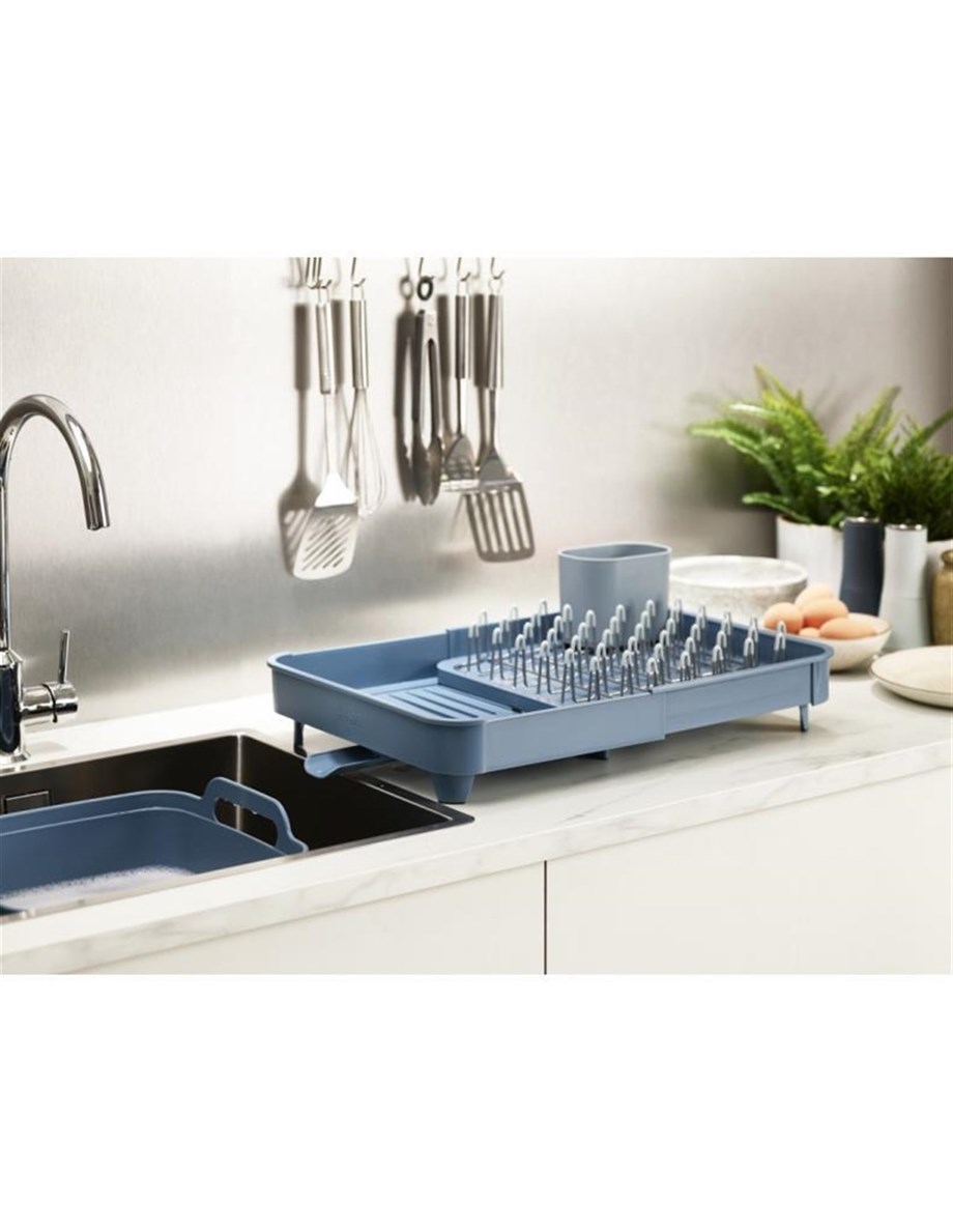 Joseph Joseph 85185 Extend Steel Genişletilebilir Bulaşıklık – Mavi