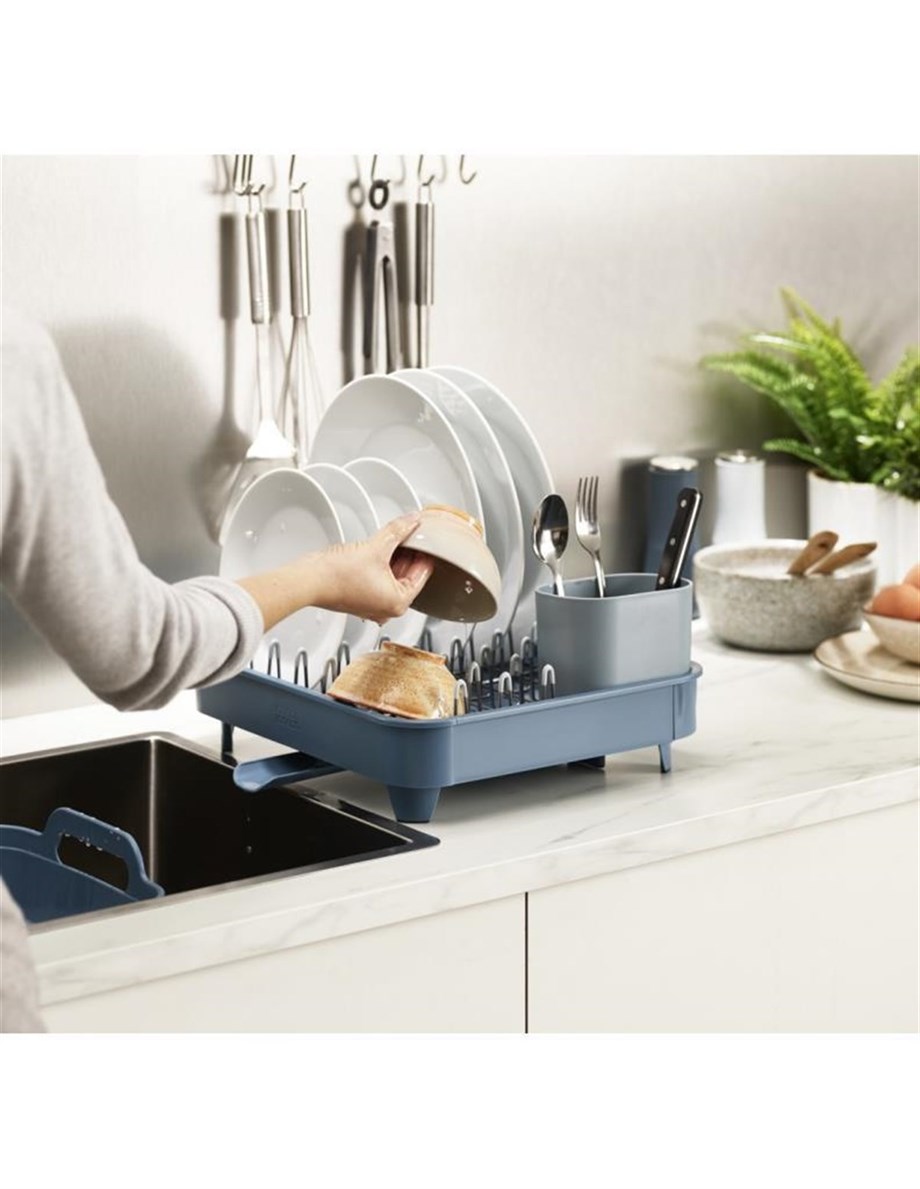 Joseph Joseph 85185 Extend Steel Genişletilebilir Bulaşıklık – Mavi