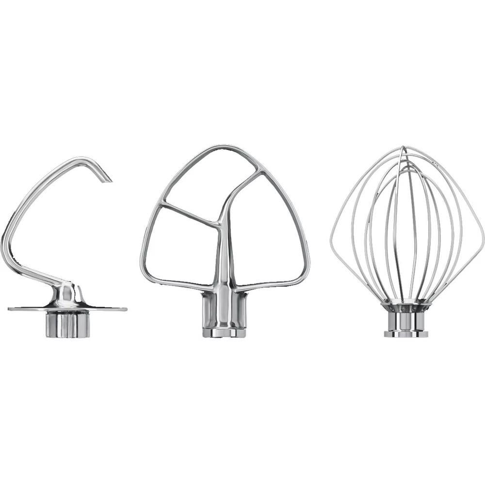 KitchenAid 4,3 L ve 4,8 L Stand Mikser İçin Paslanmaz Çelik Aksesuar Seti-KSM5TH3PSS