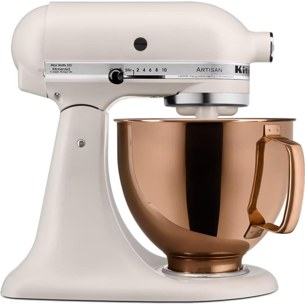 KitchenAid 4,8 L Stand Mikser İçin Paslanmaz Çelik Kase Parlak Bakır-BDR