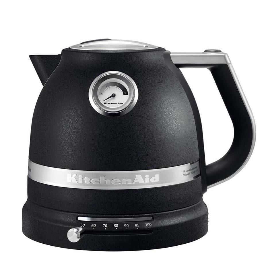 KitchenAid 5KEK1522EBK Artisan Cast Iron Black 1.5 Litre Kettle