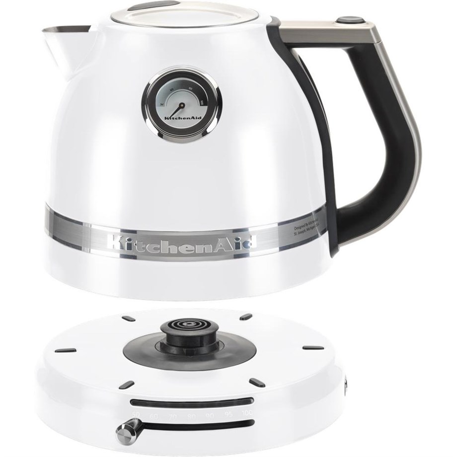 KitchenAid 5KEK1522EFP Artisan Frosted Pearl 1.5 Litre Kettle