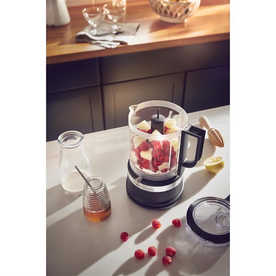 KitchenAid 5KFC0516EBM Matte Black 1.19 Litre Mutfak Robotu