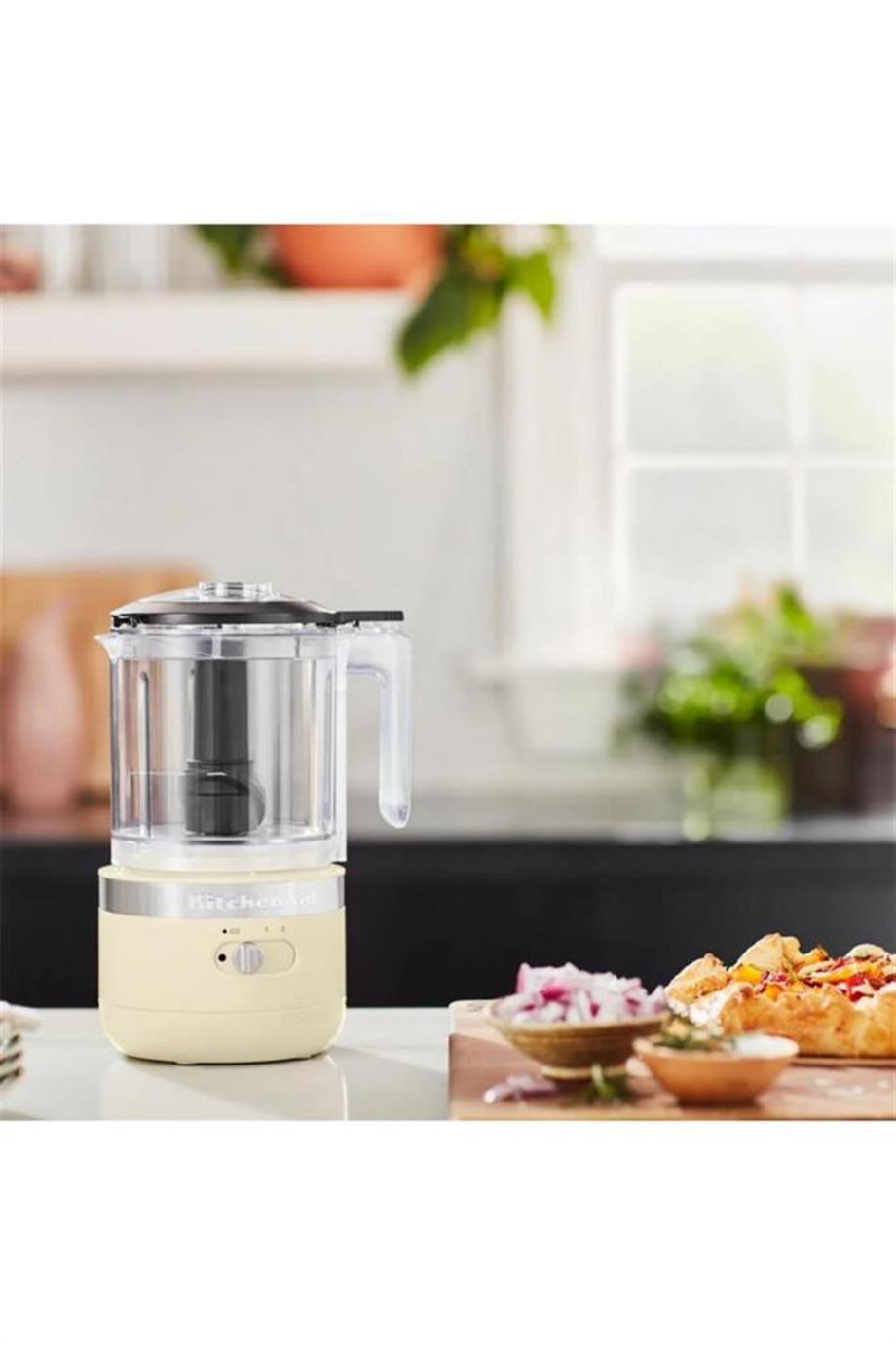 KitchenAid 5KFCB519EAC 1.19 Litre  Mutfak Robotu Krem