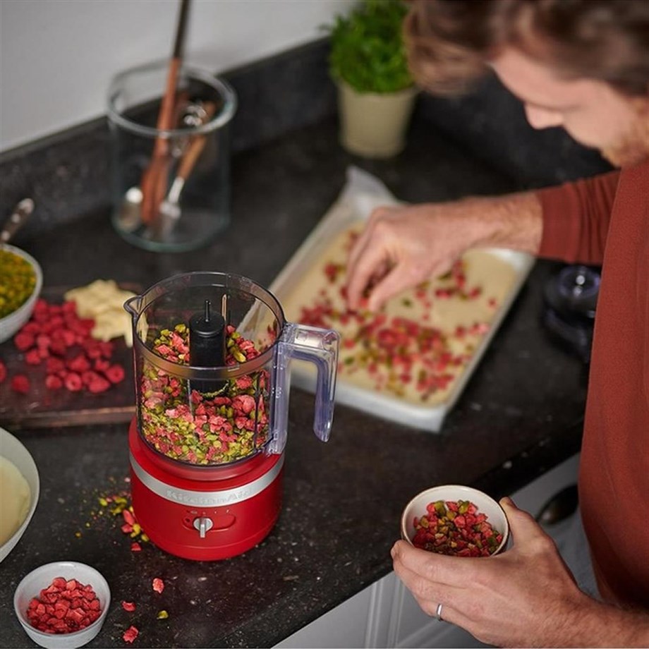 KitchenAid 5KFCB519EER Empire Red 1.19 Litre Şarjlı Kablosuz Mutfak Robotu