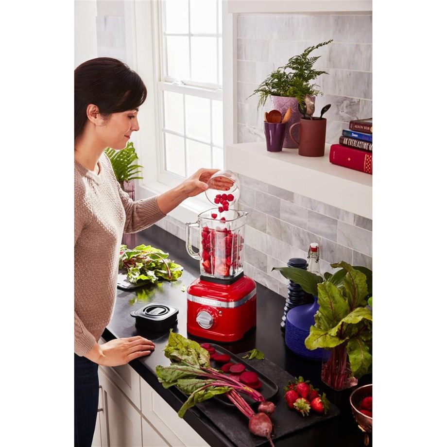 KitchenAid 5KSB4026ECA K400 Artisan 1.4 Litre Blender - Candy Apple