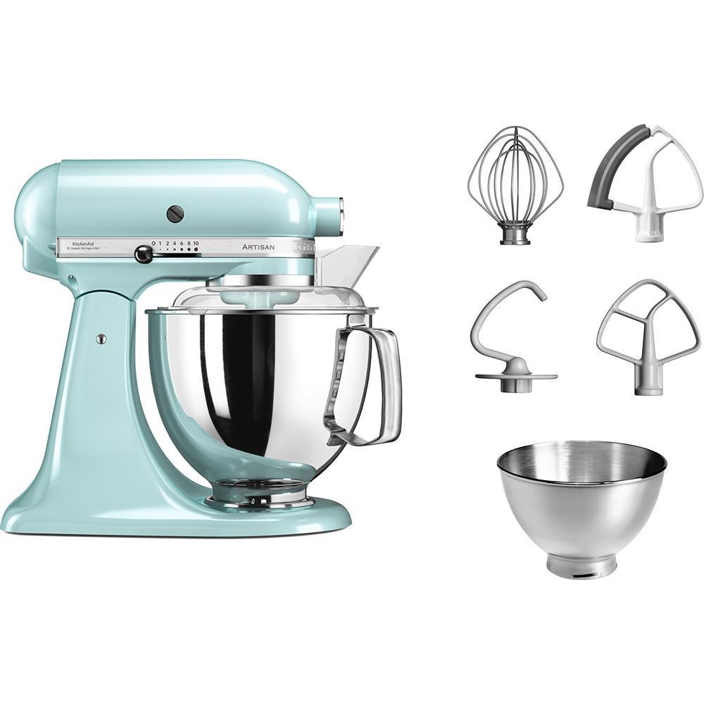Kitchenaid 5KSM175PSEIC Artisan 4.8 Lt Mutfak Şefi - Ice Blue